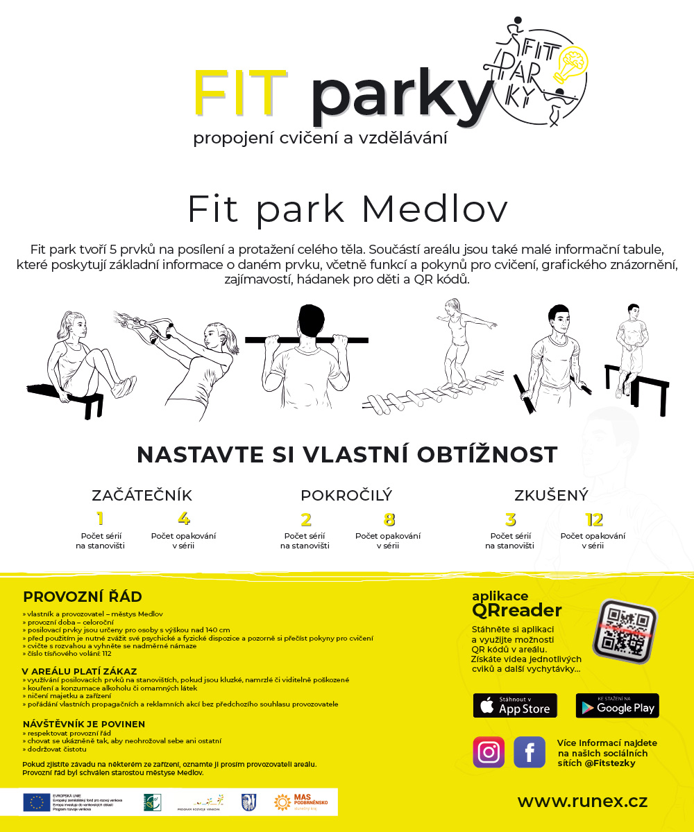 Fit park Medlov - cviky